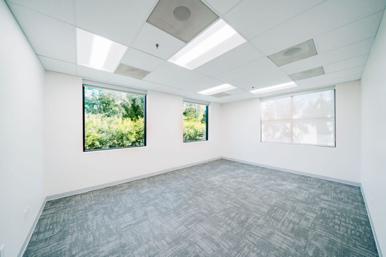 Interior photo of office space at Lake Grove Crossing